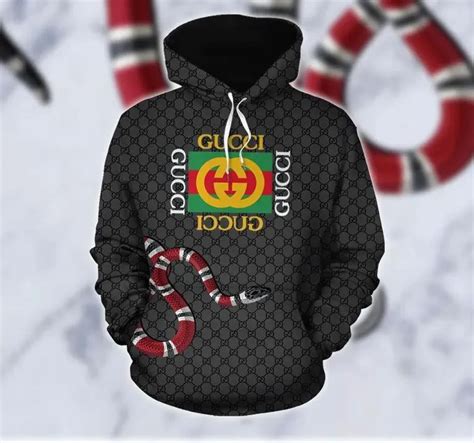 gucci snake hoodie white|gucci hoodie black.